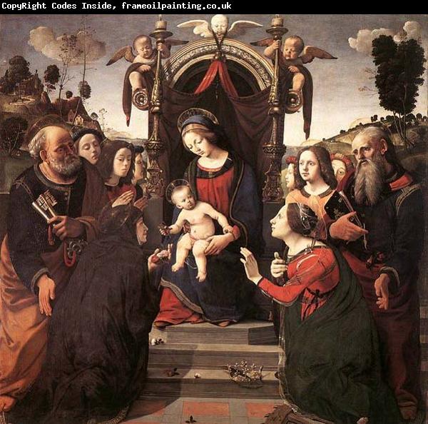 Piero di Cosimo Mystical Marriage of St Catherine of Alexandria